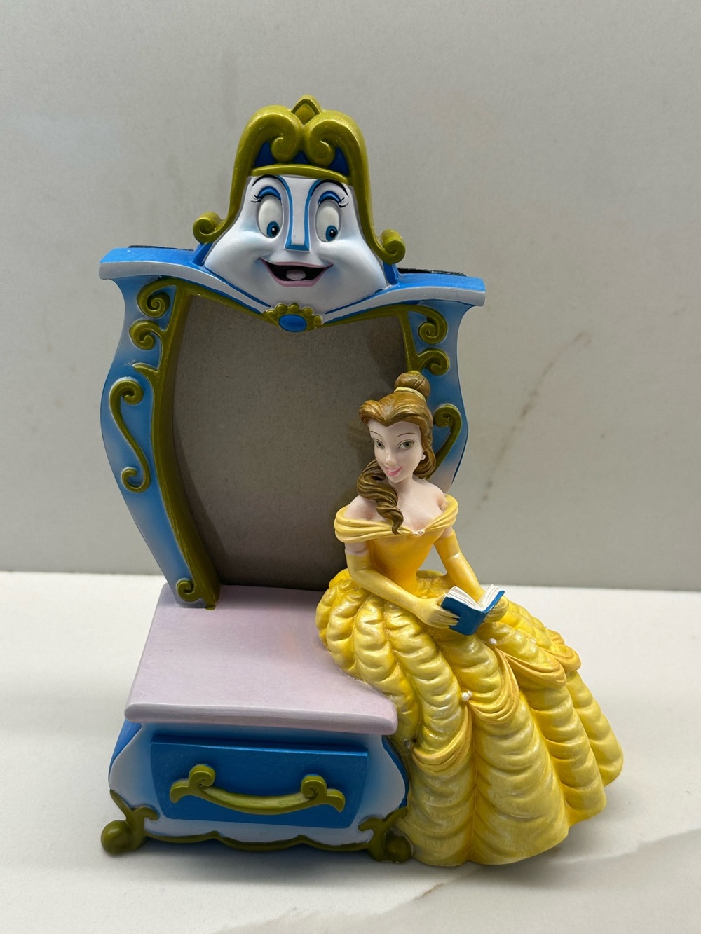 Disney Store Beauty & the Beast Belle Wardrobe Sculpted Picture Frame
